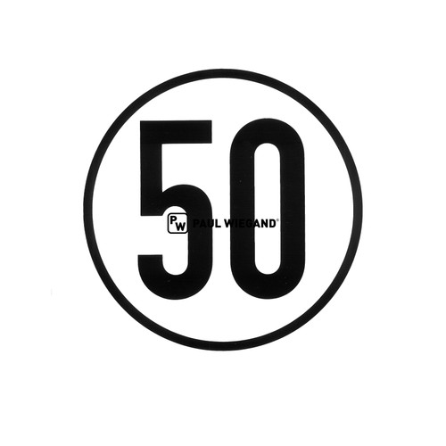 Pegatina Schmidt Swingo serie 200 velocidad "50" D: 201 (63015699)