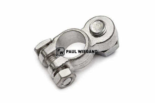 Pinza terminal batería Bucher Municipal Citycat 5006 Batería Plus (+) 12/24VDC (68043438)