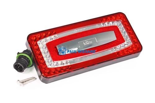 Rückleuchte Zöller Delta 2316 LED Schluss-Bremsleuchte Blink-Rückfahrleuchte 9-32VDC (11440002)