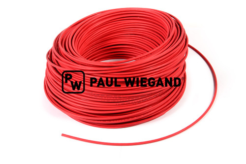 Cable trenzado 1x1,5 mm² rojo (por metros) (93001589)