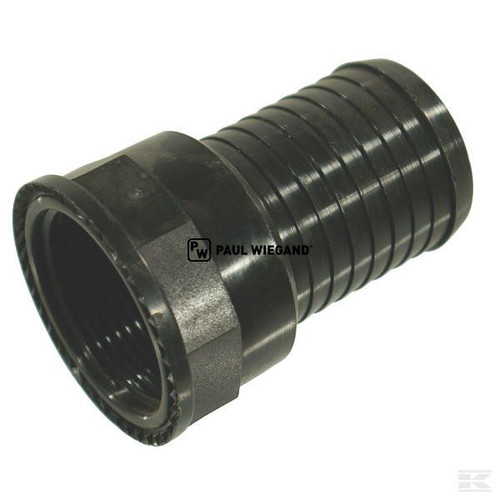 Boquilla de manguera Bucher Municipal Citycat 2020 tanque de agua cabina G1 1/4" polipropileno D: 40 (68036214)