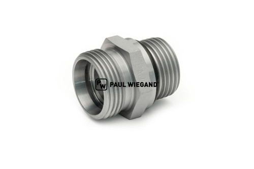 Racor DIN/ISO 2353/8434-1 1.1/16"-12 UN-22L (M30x2) ED galvanizado (01017435)