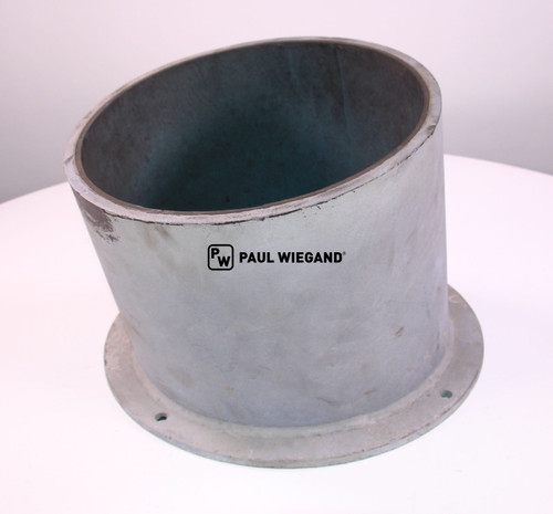 Rohrstutzen Brock SL 280 Einwurfstutzen Kehrgutbehälter gummiert  (64066027)