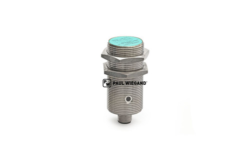 Interruptor de proximidad Faun ENVIRONNEMENT Unilift T.R. Cilindro de la sección de cola M12x1/M30x1,5 l: 70 Antivalente (PNP) (70012035)