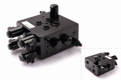 Bloque de control Faun Variopress sección trasera completa año 07 (01027366)