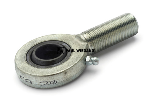 Gelenkkopf Schmidt DIN/ISO 648/12240-4 M20x1,5 d: 20 l: 105 b: 16 Außengewinde abschmierbar (63800329)