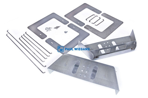 Halterahmen Zöller Medium X4 komplett Arbeitsscheinwerfer oben (11320181)