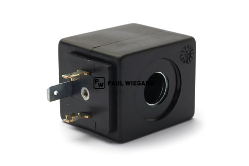 Bobina Schmidt Cleango 400/500 válvula de control direccional d: 12.7/26 l: 36 w: 44.5 h: 38.5 24VDC (63034147)