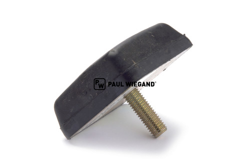 Tope caucho-metal Schörling Kammschüttung M12x35 3R D: 80 h: 30 Tipo "D" (08027053)