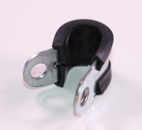 Abrazadera de tubo DIN 3016 M6 galvanizada d: 12 w: 15/19 (65067882)