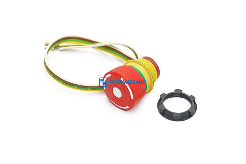 Botón de parada de emergencia HS Fahrzeugbau cabina de la cargadora lateral (05013532)