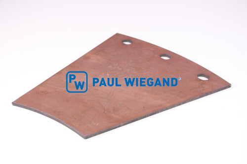 Placa de soldadura inferior Faun Rotopress para cono 5 s: 6 w: 364 h: 322 (01017264)