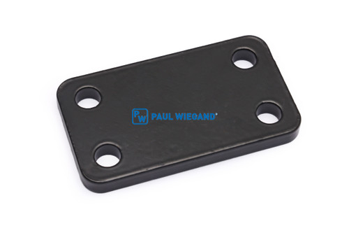 Placa distanciadora de suspensión de ruedas l: 115 w: 65 s: 10 (63072092)