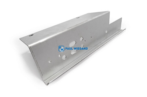 Placa angular Zöller Medium X2 portafaros trasero derecho inferior aluminio (11470040)
