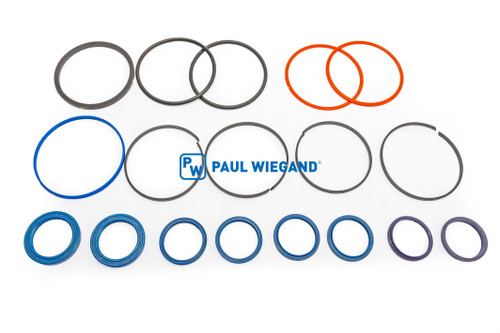 Kit de juntas del eje trasero del cilindro de dirección Dulevo 5000 (58014240) Kit de juntas del eje trasero del cilindro de dirección Dulevo 5000 (58014240)