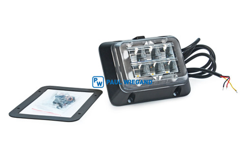 Luz de advertencia LAP LED "Quad Flash" (85010085)