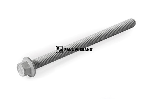 Tornillo de cabeza hexagonal con brida Bucher Municipal M6x78 10.9 "VM-Motori" (68800976)