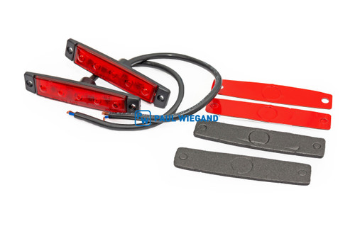 Faun Viatec Viajet 6-7 LED luz de gálibo lg: 250 12/24VDC (61034534)