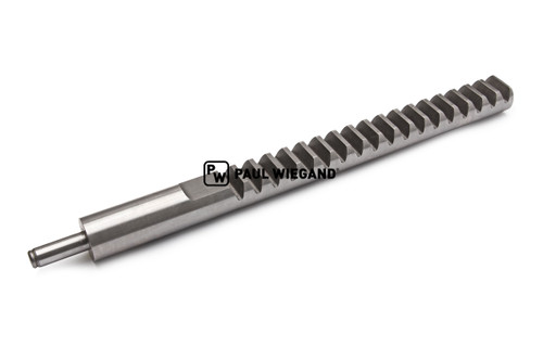 Cremallera Zöller 2418 Actuador rotativo de fracción de vuelta D: 15/35 l: 440 (11480010)