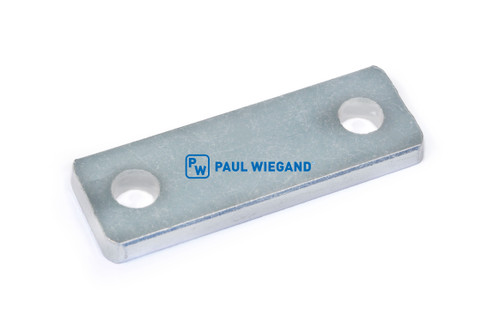 Placa de cubierta DIN 3015-2 galvanizada l: 85 w: 30 h: 8 EBM: 60 (90001282)