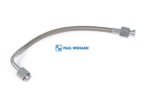 Línea de presión de aceite RAVO serie 5 motor turbo 11/16"-16 UN l: 300 "Iveco" (60054866)