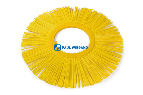 Cepillo barredor de anillo "Sunline" polipropileno D: 500 d: 178 (7") s: 3 amarillo (51990230)