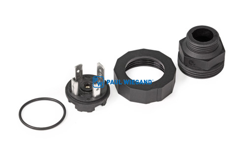 Ventilstecker "Hirschmann" DIN/ISO 43650/4400 3-polig + PE PG11 Typ"A" (93002242)