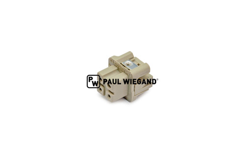 Carcasa de zócalo Harting "Han A" 0,75-1,5 mm² 3 polos+PE recto (93002294)