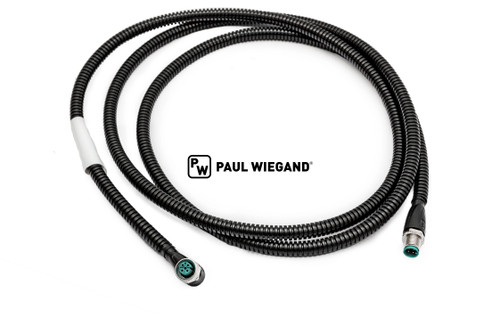Cable de control NTM cargador trasero interruptor de proximidad estribo M12x1 4-pin lg: 2700 (25020133)