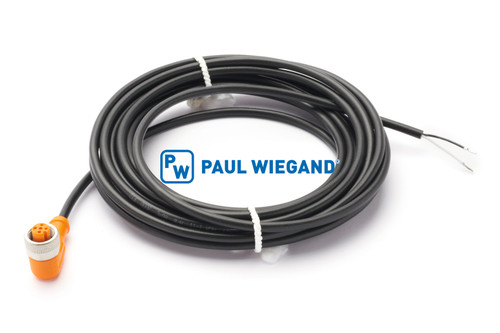 Steuerleitung Zöller mit Winkelstecker Wiegesystem "Envicomp" M12 2x0,34mm² lg: 5000 (11990098)