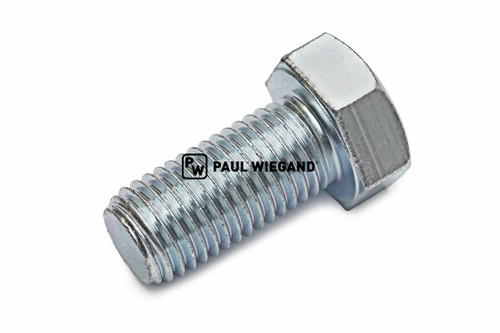 Tornillo de cabeza hexagonal DIN/ISO 933/4017 M24x50 galvanizado 10.9 (90001372)