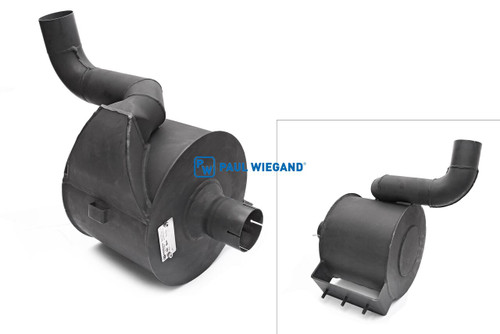 Silenciador Faun Viatec Viajet 6-7 incluido sistema de escape con aletas antilluvia hasta 8/2012 (61034578)