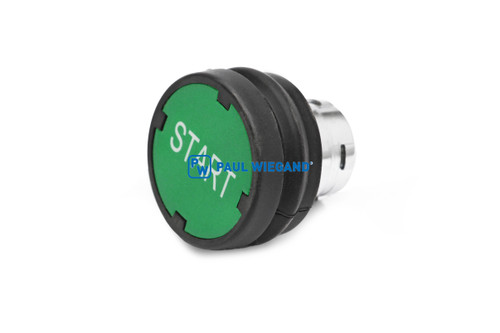 Pulsador Zöller Medium X2 "START" verde (11470072)