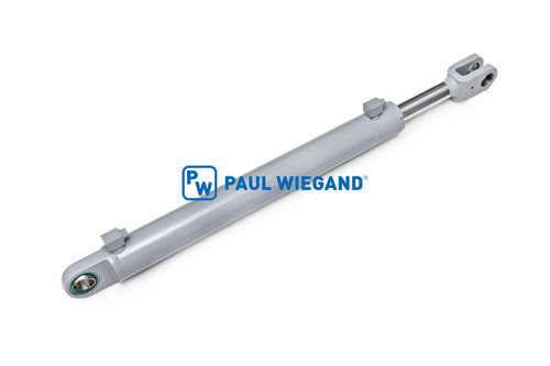 Cilindro hidráulico HS Fahrzeugbau Olympus Mini placa portante KS: 45 Carrera: 600 EBM: 1400 (05050795)