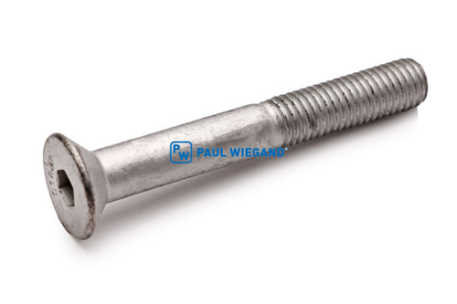 Tornillo avellanado con hexágono interior DIN/ISO 7991/10642 M12x90 galvanizado 10.9 (90001387)