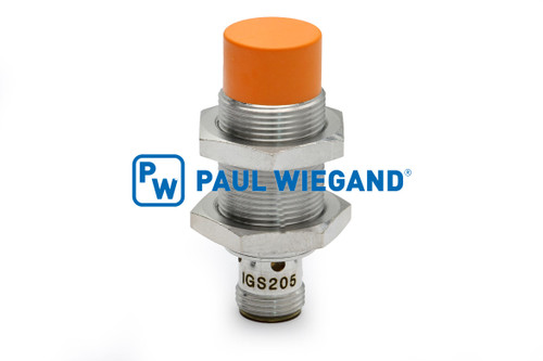 Interruptor de proximidad M18x1/M12x1 l: 50 3 polos 10-36VDC Contacto NA (no) (PNP) sn: 12 no enrasado (93002365)