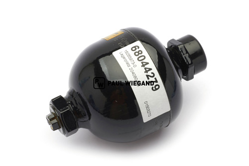 Acumulador de presión Bucher Municipal Citycat 5000 bloque de control hidráulica de trabajo M28x1,5/G1/2" D: 92,5 l: 140 2,2bar (68044279)