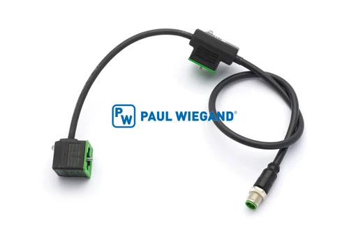 Cable de control Zöller con conector de válvula M12x1 4 polos 4x0,75mm² lg: 400 (11050047)