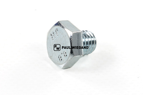 Tornillo de cabeza hexagonal DIN/ISO 933/4017 M10x10 galvanizado 8.8 (68801206)