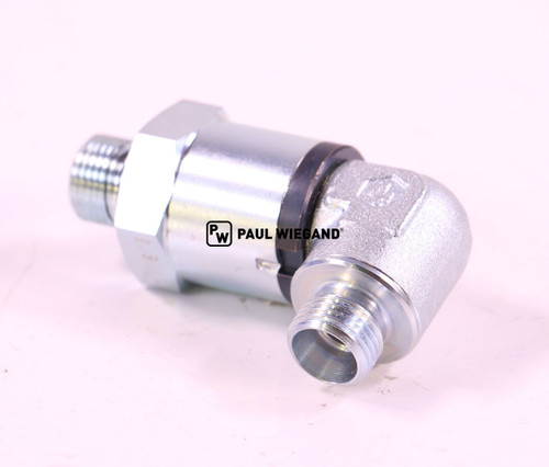 Conexión giratoria Haller SL Mac Donald-Johnston pinza galvanizada G3/8"-10L-M16x1,5 (03043021)