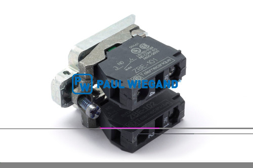 Elemento de contacto Piezas eléctricas Faun con soporte "Serie ZB4" ZB4BZ105 Contacto NC(nc)/Contacto NO(no) (01990064)