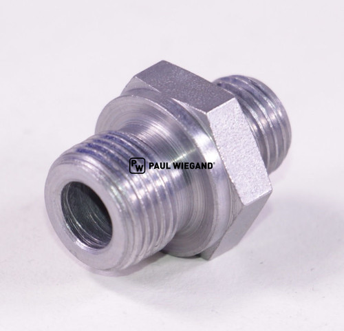 Racor Terberg DIN/ISO 2353/8434-1 G3/8"-8L (M14x1,5) galvanizado (10013172)