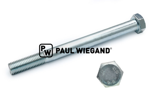Tornillo de cabeza hexagonal con vástago DIN/ISO 931/4014 M16x180 galvanizado 8.8 (90000709)