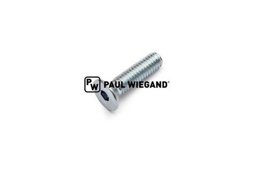 Tornillo avellanado con hexágono interior DIN/ISO 7991/10642 M4x16 galvanizado 8.8 (90000336)