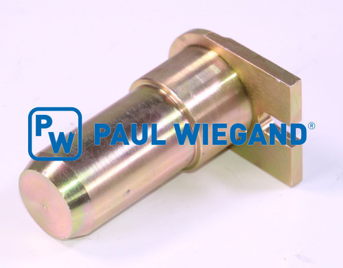 Bolzen RAVO 5er-Serie mit Sicherungsblech Kippzylinder Kehrgutbehälter  (60056496) Bolzen RAVO 5er-Serie mit Sicherungsblech Kippzylinder Kehrgutbehälter  (60056496)