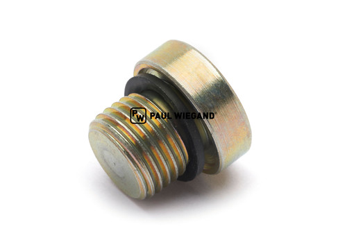 Tapón roscado Piezas estándar Bloque de mando Sistema hidráulico Cepillo frontal M10x1 (68800947)