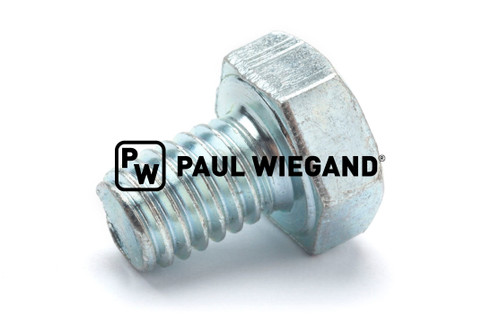 Tornillo de cabeza hexagonal DIN/ISO 933/4017 M6x8 galvanizado 8.8 (90000097)