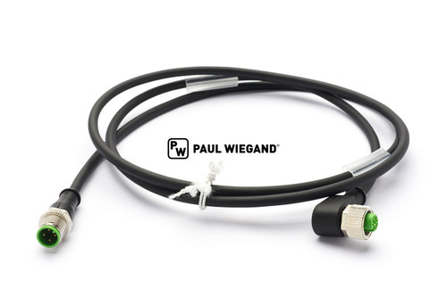 Cable de control Zöller 456 unidad de control M12x1-M12x1 4 polos 4x0,34mm² lg: 1200 (11380114)