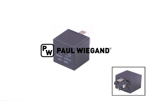 Relais Hako Citymaster 2000 mit Diode Zeitrelais 4-polig 12VDC 40A Schließer(no) (65064268)