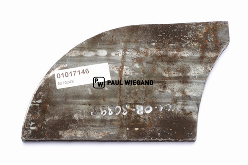 Placa de desgaste Faun Rotopress pieza soldada para tornillo de prensa (01017146)